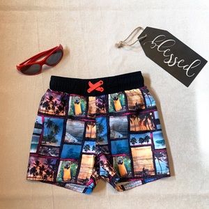 Cat & Jack | Tropical | Swim Trunks